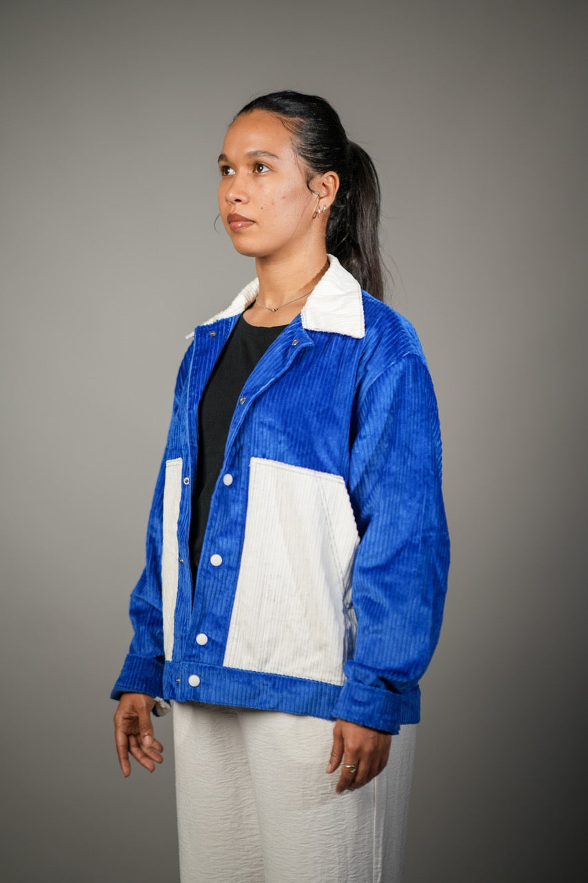 Blue & White Jacket