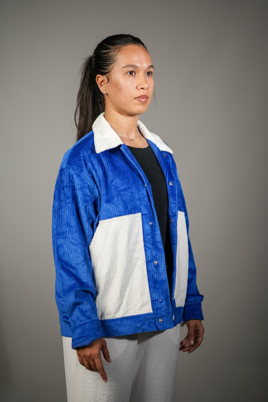 Blue & White Jacket