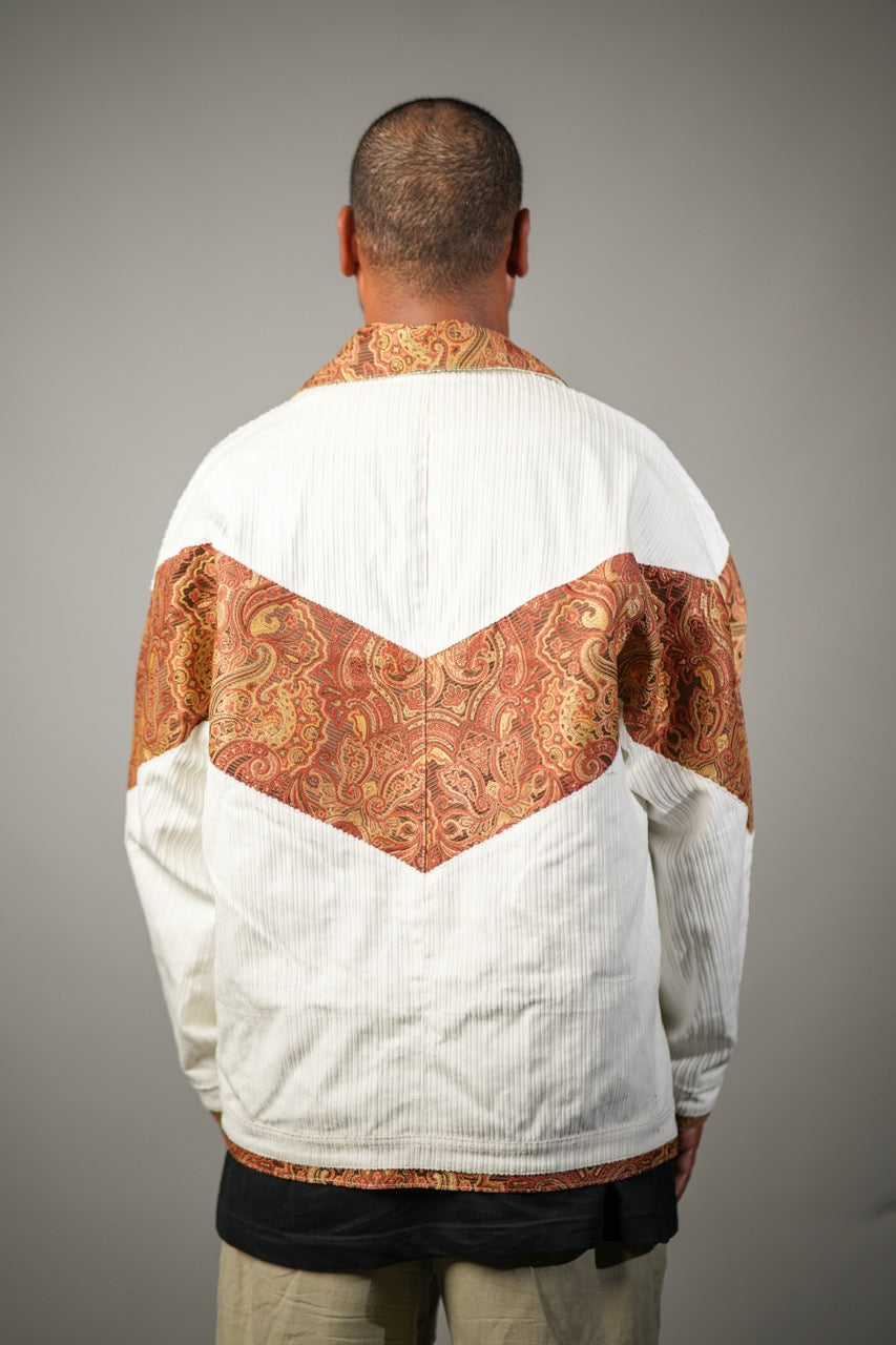 White & Brown Jacket