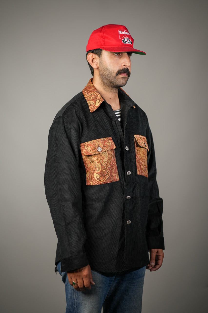 Black & Beige Jacket